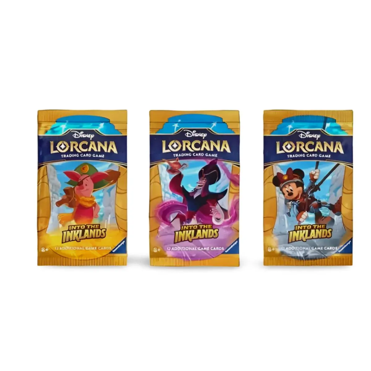 Disney Lorcana: Into the Inklands - Caja de Paquetes de refuerzo (24 unidades) (Inglés)